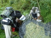 Survivors find parachute drop